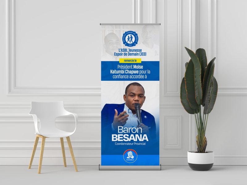 Roll-Up Baron Besana Mockup